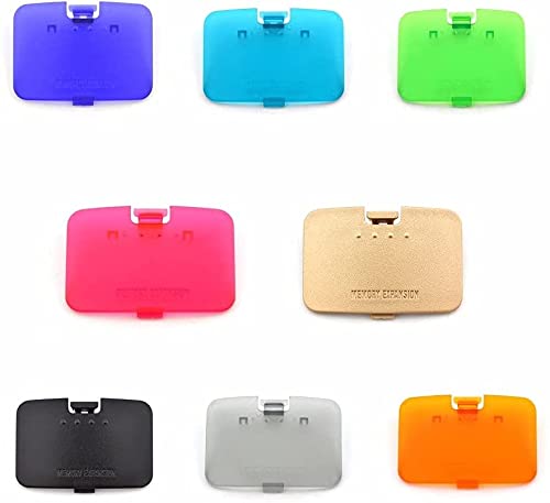 GGZone Jumper Pak Speichererweiterung Türabdeckung Deckel Teil für Nintend 64 N64 Zubehör Ersatz (blau) von GGZone