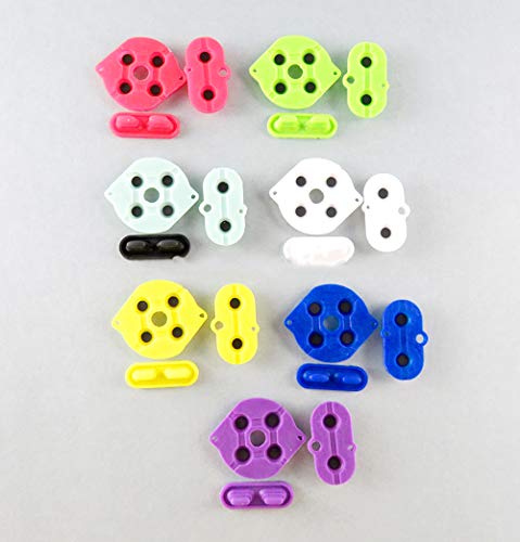 Leitfähiges Silikon-Gummi-Pad für GBC Game Boy Farbkonsole (weiß) von GGZone
