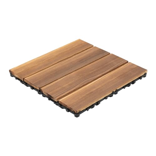 36pcs Balkonfliesen 30.3x30.3x2.3cm Größe Jeder Bodenfliese Holzfliesen Holz PE Material Terrassenfliesen Balkon Boden 36pcs Balkonfliesen 30.3x30.3x2.3cm Größe Jeder Bodenfliese Holzfliesen Holz PE Material Terrassenfliesen Balkon Boden von GGbaony