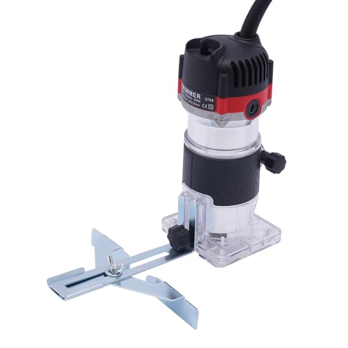 800W Oberfräse 30000r/min Kantenfräse 6.35mm Bohrer-Durchmesser Multifunktionsfräse 8.5x8x19.5cm Einhandfräse von GGbaony