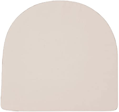 Stuhl-Sitzkissen, U-förmig, 40/45/48 cm, wasserdichtes Stuhlkissen, dickes Stuhlkissen für Outdoor, Garten, Zuhause, Büro (45 x 45 x 5 cm, Beige) von GGoty