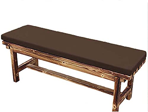 Wasserdichte Gartenbankkissen, 100 cm, 2-/3-Sitzer-Bank-Sitzkissen, 120 cm, 150 cm, für Terrassenmöbel, Schaukelstuhl, drinnen und draußen, 150 x 30 x 5 cm, Braun Wasserdichte Gartenbankkissen, 100 cm, 2-/3-Sitzer-Bank-Sitzkissen, 120 cm, 150 cm, für Terrassenmöbel, Schaukelstuhl, drinnen und draußen, 150 x 30 x 5 cm, Braun von GGoty