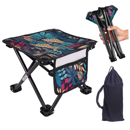 GGpone Klapperhalter Campinghocker tragbarer zusammenklappbarer Hocker Outdoor Fischerei mit Tragetasche für das Reisen von Wanderstrand Vorräte Klappern GGpone Klapperhalter Campinghocker tragbarer zusammenklappbarer Hocker Outdoor Fischerei mit Tragetasche für das Reisen von Wanderstrand Vorräte Klappern von GGpone