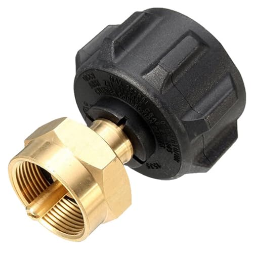 GGpone Propan -Nachfülladapter, tragbarer Messing -Propan -Tank -Nachfülladapter, stabil sicher für 1 Pfund..Tanks im Freien, Camping 1 lb Tank GGpone Propan -Nachfülladapter, tragbarer Messing -Propan -Tank -Nachfülladapter, stabil sicher für 1 Pfund..Tanks im Freien, Camping 1 lb Tank von GGpone