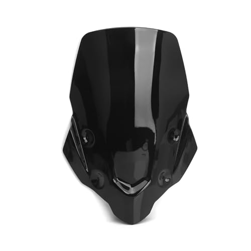 Motorrad Windschutzscheibe Für XL750 Für Transalp XL 750 2023-2024 Motorrad Deflektor Windschutzscheibe(Schwarz) von GHAEKEBC