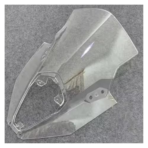 Motorrad Windschutzscheibe Motorrad Windschutzscheibe Deflektor Für Ninja 650 ER6F 2020-2023(TRANSPARENT) von GHAEKEBC