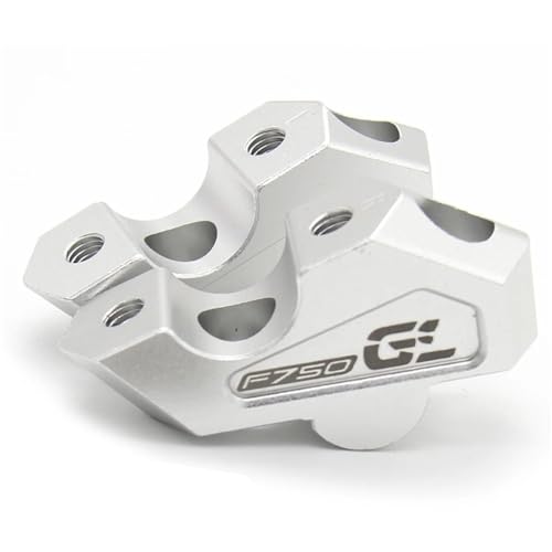 GHALSIEAV Für F750GS F750 750GS 2018-ON Für 22MM Lenker Motorrad Lenker Riser Fett Lenker Clamp von GHALSIEAV