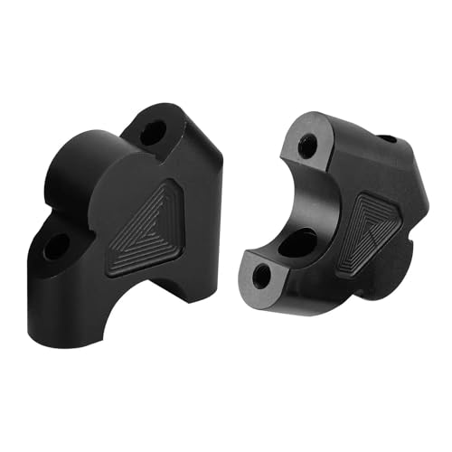 GHALSIEAV Für R 1200GS Adventure Lenker Riser Clamp Verlängern Lenker Adapter Halterung Für R1250GS 2016 2017 2018 Für R1200GS Für LC(Black 1) von GHALSIEAV