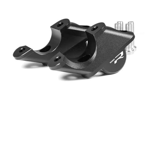 GHALSIEAV Für R 1250 1200 R R1200R LC 2015-2019 R1250R LC 2019-Zubehör Motorrad CNC Lenker Riser Erhöhung Klemmhalterung(Black 1250R) von GHALSIEAV