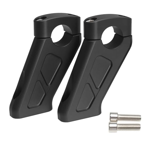 GHALSIEAV Für R1200GS Abenteuer 2008 2009 2010 2011 2012 2013 Lenkererhöhung Bar Kit Halterung Griff Clamp Motorrad(Black) von GHALSIEAV