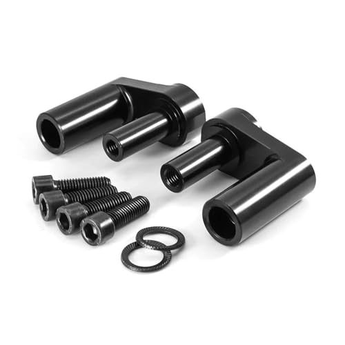 GHALSIEAV Für R1250RT R1200RT LC R 1250 1200 RT R1200 Motorrad-Lenker-Riser-Klemme Einstellbarer Lenker-Drag-Verlängerungsadapter(Black) von GHALSIEAV