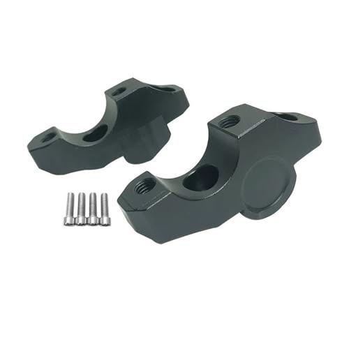 GHALSIEAV Für S1000R M1000R 2014-2023 Motorrad 28mm Lenker Riser Erhöhung Klemmhalterung(Black) von GHALSIEAV