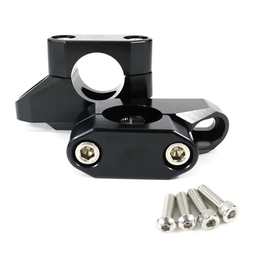 GHALSIEAV Für VTX 1300 R/S/C/T 2002 2003 2004 2005 2006 2007 2008 2009 25,4mm 1 Zoll Lenker Riser Zurück Moved Up Riser(Black) von GHALSIEAV