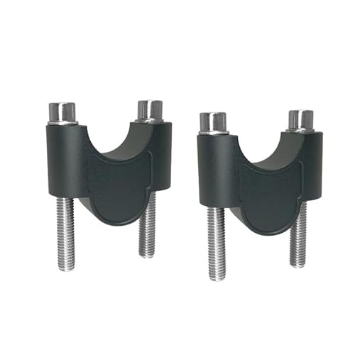 GHALSIEAV Für XL750 Transalp XL 750 2023 2024 Motorrad Lenker Riser Lift Lenker Riser Clip Erweiterung Adapter Extender(Black) von GHALSIEAV