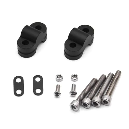 GHALSIEAV Für Z900 2020 2021-2023 Motorrad Lenker Riser 20MM Griff Bar Clamp Verlängern Adapter von GHALSIEAV