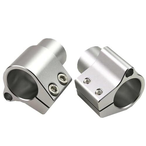 GHALSIEAV Motorrad Lenkererhöhung Für GW 250 Für GW250 Lenkerklemmung Riser Extend Adapter 2011 2012 2013 2014 2015-2018(Silver) von GHALSIEAV