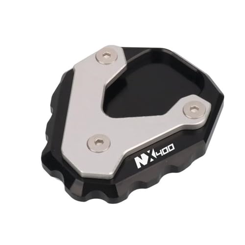 GHALSIEAV Motorrad Ständer Fuß Seitenverlängerung Pad Für H&ONDA NX500 NX 500 NX400 NX 400 2024-2025 Motorrad CNC Ständer Fuß Seite Stehen Verlängerung Pad Unterstützung Platte(Black-NX400) GHALSIEAV Motorrad Ständer Fuß Seitenverlängerung Pad Für H&ONDA NX500 NX 500 NX400 NX 400 2024-2025 Motorrad CNC Ständer Fuß Seite Stehen Verlängerung Pad Unterstützung Platte(Black-NX400) von GHALSIEAV