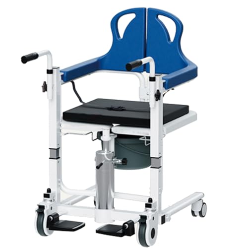 GHCCDAM Patientenlifter Patienten Transfer Lift Stuhl, Bett Toilettenstuhl Mit 180° Geteiltem Sitz, Multifunktions Senioren Hydraulik Lifter, Transferhilfe GHCCDAM Patientenlifter Patienten Transfer Lift Stuhl, Bett Toilettenstuhl Mit 180° Geteiltem Sitz, Multifunktions Senioren Hydraulik Lifter, Transferhilfe von GHCCDAM