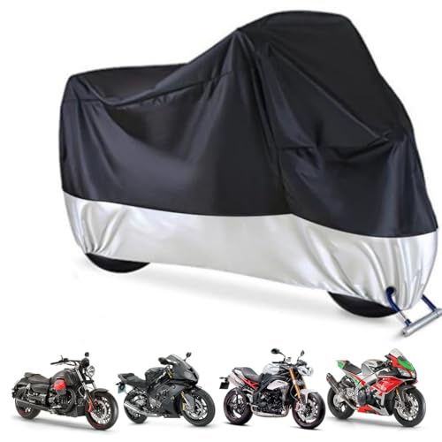 Motorrad Abdeckplane für GL1800 Gold Wing Tour 2018-2024,Reißfeste Outdoor Tragbar Rost Sonnenschutz Staubbeutel Motorrad Schützen Accessoires,104.3 x 41.3 x 49.2 inch Motorrad Abdeckplane für GL1800 Gold Wing Tour 2018-2024,Reißfeste Outdoor Tragbar Rost Sonnenschutz Staubbeutel Motorrad Schützen Accessoires,104.3 x 41.3 x 49.2 inch von GHCPMQ