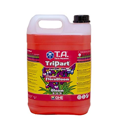 GHE (General Hydroponics Europe) T.A. TriPart Bloom, 5 L, Rot von VitaLink