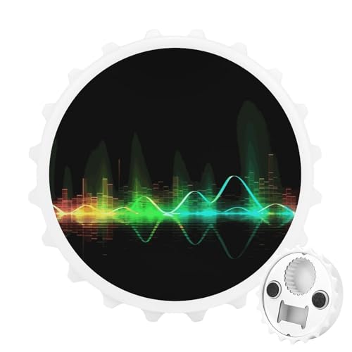 Coole Musik Sound Wave Magnetischer Flaschenöffner Bierflaschenöffner Bieröffner Flaschenöffner Flaschenöffner Magnet Lustiger Flaschenöffner Cooler Flaschenöffner von GHENBLT