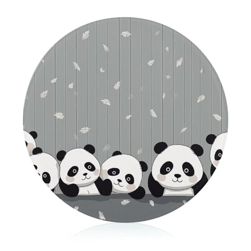 Schneidebrett aus gehärtetem Glas, Motiv: Panda, 20,3 x 20,3 cm, mit Gummifüßen, rutschfestes und hitzebeständiges Obstschneidebretter, kleine Schneidebretter, Geschenk für Küche/Bar/Camping/Hochzeit Schneidebrett aus gehärtetem Glas, Motiv: Panda, 20,3 x 20,3 cm, mit Gummifüßen, rutschfestes und hitzebeständiges Obstschneidebretter, kleine Schneidebretter, Geschenk für Küche/Bar/Camping/Hochzeit von GHENBLT