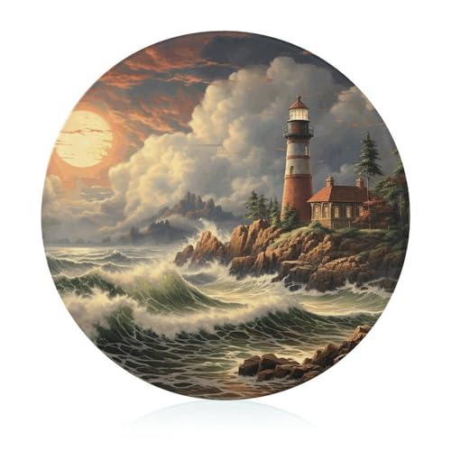 Schneidebrett aus gehärtetem Glas mit Küstenwelle und Leuchtturm, 20,3 x 20,3 cm, rutschfeste und hitzebeständige Obstschneidebretter, kleine Schneidebretter, Geschenk für Küche/Bar/Camping/Hochzeit Schneidebrett aus gehärtetem Glas mit Küstenwelle und Leuchtturm, 20,3 x 20,3 cm, rutschfeste und hitzebeständige Obstschneidebretter, kleine Schneidebretter, Geschenk für Küche/Bar/Camping/Hochzeit von GHENBLT