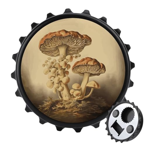 Vintage Pilze Magnetischer Flaschenöffner Bierflaschenöffner Bieröffner Flaschenöffner Flaschenöffner Flaschenöffner Magnet Lustiger Flaschenöffner Cooler Flaschenöffner von GHENBLT