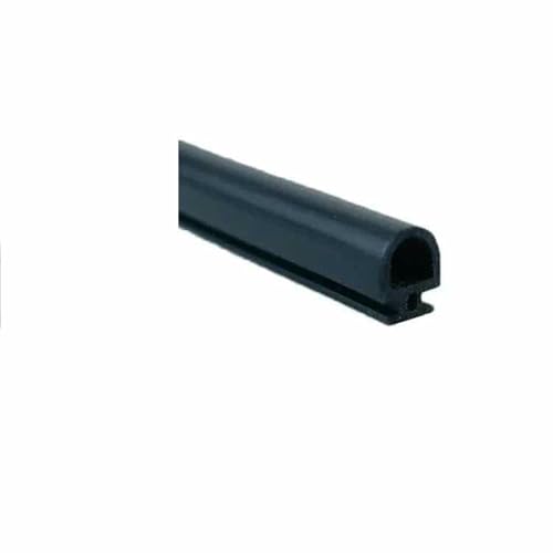 1/2/5M Brücken-Aluminiumlegierungstüren Dichtungsstreifen Kartensteckplatz-Typ Silikonstreifen Schalldicht Winddicht Wasserdicht-61-1M von GHFNJYH