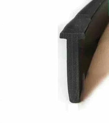 1/3/5 Meter Silikonkautschuk-Dichtungsstreifen in voller Größe, T-förmig, für Tür, Fenster, Glas, Spaltfüller, Schalldämmung, wasserdicht, winddicht, 6 x 20 mm von GHFNJYH