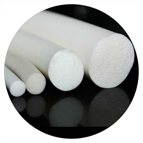 1/3/5 m Silikonkautschuk-Schaumstreifen, rund, Durchmesser 1–25 mm, weißer Schwammträger, Stangendichtungsstreifen, VMQ-Schaumschnur, Durchmesser 3,0 mm, 5 Meter 1/3/5 m Silikonkautschuk-Schaumstreifen, rund, Durchmesser 1–25 mm, weißer Schwammträger, Stangendichtungsstreifen, VMQ-Schaumschnur, Durchmesser 3,0 mm, 5 Meter von GHFNJYH