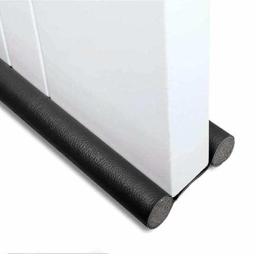 1–4 Stück selbstklebende Türdichtungen für die Unterseite, Schalldämmung, flexibel, winddicht, Gummischaum-Dichtungsstreifen unter der Tür, doppelt schwarz, 4 Stück 1–4 Stück selbstklebende Türdichtungen für die Unterseite, Schalldämmung, flexibel, winddicht, Gummischaum-Dichtungsstreifen unter der Tür, doppelt schwarz, 4 Stück von GHFNJYH