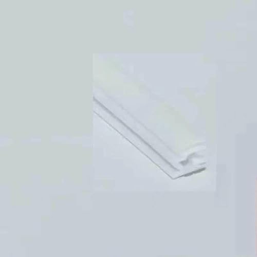 1 Packung 6 Meter selbstklebendes Silikon-Dichtungsband für die Eingangstür, winddichtes und schalldichtes Türspaltfüllmaterial, 10 x 10, Weiß 1 Packung 6 Meter selbstklebendes Silikon-Dichtungsband für die Eingangstür, winddichtes und schalldichtes Türspaltfüllmaterial, 10 x 10, Weiß von GHFNJYH