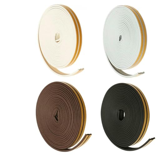 10 Meter D/I/P/E Selbstklebender Tür- und Fensterdichtungsstreifen Glasfenster Antikollisionsgummistreifen Schaumstoff-Schalldämmstreifen-BRAUN-6mm-9mm-10m 10 Meter D/I/P/E Selbstklebender Tür- und Fensterdichtungsstreifen Glasfenster Antikollisionsgummistreifen Schaumstoff-Schalldämmstreifen-BRAUN-6mm-9mm-10m von GHFNJYH