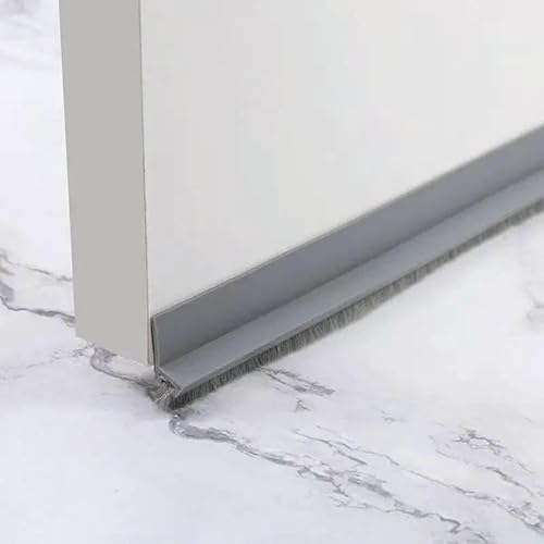 1M 1 Stück Türstopper, Türfeger und Dichtungsstreifen für Außen- und Innentüren, verbesserte Bürstendichtungsstreifen-Grau maoshua-30mm-1M von GHFNJYH
