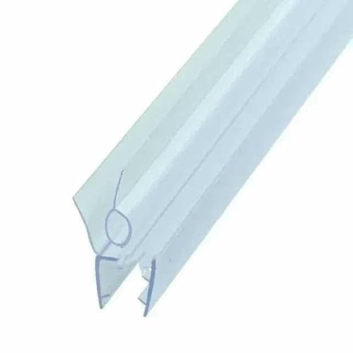 2 Stück PVC-Gummi-Glastürdichtungsstreifen 4 bis 12 mm rahmenlos Badewannen-Duschwand Dichtungsspalt Fenstertür Dichtungsstreifen Wasserstopper-6 mm Transparent_a 2 Stück PVC-Gummi-Glastürdichtungsstreifen 4 bis 12 mm rahmenlos Badewannen-Duschwand Dichtungsspalt Fenstertür Dichtungsstreifen Wasserstopper-6 mm Transparent_a von GHFNJYH