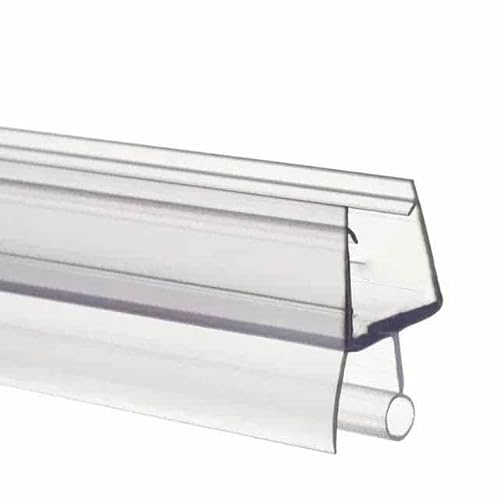 2 Stück PVC-Gummi-Glastürdichtungsstreifen 4 bis 12 mm rahmenlos Badewannen-Duschwand Dichtungsspalt Fenstertür Dichtungsstreifen Wasserstopper-8 m transparent 2 Stück PVC-Gummi-Glastürdichtungsstreifen 4 bis 12 mm rahmenlos Badewannen-Duschwand Dichtungsspalt Fenstertür Dichtungsstreifen Wasserstopper-8 m transparent von GHFNJYH