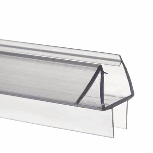 2 Stück PVC-Gummi-Glastürdichtungsstreifen 4 bis 12 mm rahmenlos Badewannen-Duschwand Dichtungsspalt Fenstertür Dichtungsstreifen Wasserstopper-A-8mm 2 Stück PVC-Gummi-Glastürdichtungsstreifen 4 bis 12 mm rahmenlos Badewannen-Duschwand Dichtungsspalt Fenstertür Dichtungsstreifen Wasserstopper-A-8mm von GHFNJYH