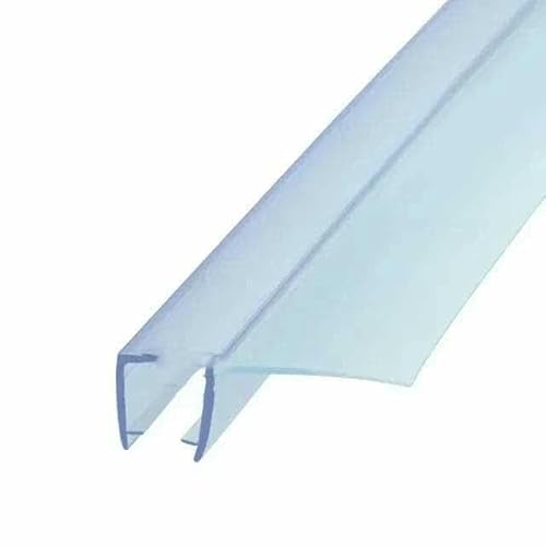 2 Stück PVC-Gummi-Glastürdichtungsstreifen 4 bis 12 mm rahmenlos Badewannen-Duschwand Dichtungsspalt Fenstertür Dichtungsstreifen Wasserstopper-F-8mm 2 Stück PVC-Gummi-Glastürdichtungsstreifen 4 bis 12 mm rahmenlos Badewannen-Duschwand Dichtungsspalt Fenstertür Dichtungsstreifen Wasserstopper-F-8mm von GHFNJYH