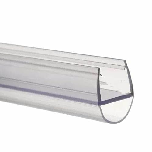 2 Stück PVC-Gummi-Glastürdichtungsstreifen 4 bis 12 mm rahmenlos Badewannen-Duschwand Dichtungsspalt Fenstertür Dichtungsstreifen Wasserstopper-U-6mm 2 Stück PVC-Gummi-Glastürdichtungsstreifen 4 bis 12 mm rahmenlos Badewannen-Duschwand Dichtungsspalt Fenstertür Dichtungsstreifen Wasserstopper-U-6mm von GHFNJYH