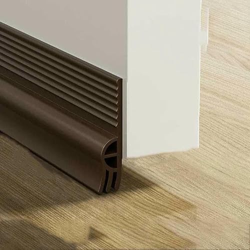 28/50 mm hohe Türunterseite, Dichtungsstreifen, winddicht, Staubschutz, Insektenschutz, selbstklebend, dreifach verdickt, Fensterdichtungsstreifen, groß, braun, 1 m 28/50 mm hohe Türunterseite, Dichtungsstreifen, winddicht, Staubschutz, Insektenschutz, selbstklebend, dreifach verdickt, Fensterdichtungsstreifen, groß, braun, 1 m von GHFNJYH