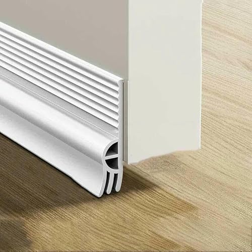 28/50 mm hohe Türunterseite, Dichtungsstreifen, winddicht, Staubschutz, Insektenschutz, selbstklebend, dreifach verdickt, Fensterdichtungsstreifen, groß, weiß, 1 m 28/50 mm hohe Türunterseite, Dichtungsstreifen, winddicht, Staubschutz, Insektenschutz, selbstklebend, dreifach verdickt, Fensterdichtungsstreifen, groß, weiß, 1 m von GHFNJYH
