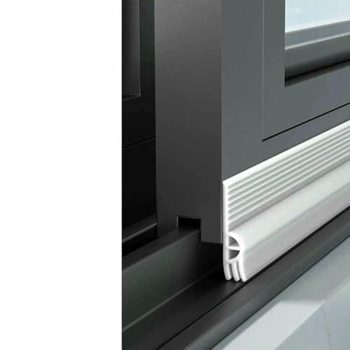 4/2 m Dichtungsstreifen für Schiebefenster, selbstklebend, dreifach schalldämmend, winddicht, kältebeständig, für Türen unter flexiblem Dichtungsband, weiß, 4,0 m 4/2 m Dichtungsstreifen für Schiebefenster, selbstklebend, dreifach schalldämmend, winddicht, kältebeständig, für Türen unter flexiblem Dichtungsband, weiß, 4,0 m von GHFNJYH
