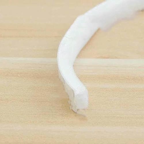 5/10/20M Selbstklebender Wolldichtungsstreifen, Tür- und Fensterisolierung aus Aluminiumlegierung, Schalldämmung und Kollisionsschutz-9x5 Weiß-5M 5/10/20M Selbstklebender Wolldichtungsstreifen, Tür- und Fensterisolierung aus Aluminiumlegierung, Schalldämmung und Kollisionsschutz-9x5 Weiß-5M von GHFNJYH