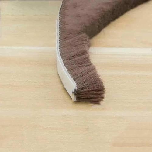 5/10/20M Selbstklebender Wolldichtungsstreifen, Tür- und Fensterisolierung aus Aluminiumlegierung, Schalldämmung und Kollisionsschutz-Braun 7 X 12mm-5M 5/10/20M Selbstklebender Wolldichtungsstreifen, Tür- und Fensterisolierung aus Aluminiumlegierung, Schalldämmung und Kollisionsschutz-Braun 7 X 12mm-5M von GHFNJYH