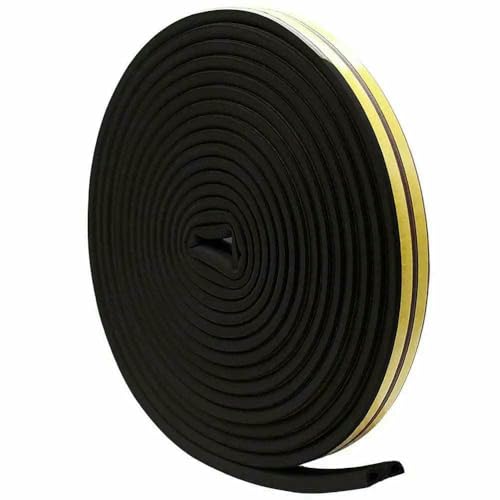 5/10 m D/E/P/I Typ Selbstklebender Fenstertürdichtungsstreifen Schaumstoff-Zugluftstopper Staubdichtes Geräuschdämmungs-Antikollisionsband-Schwarz-10 m-P 5/10 m D/E/P/I Typ Selbstklebender Fenstertürdichtungsstreifen Schaumstoff-Zugluftstopper Staubdichtes Geräuschdämmungs-Antikollisionsband-Schwarz-10 m-P von GHFNJYH