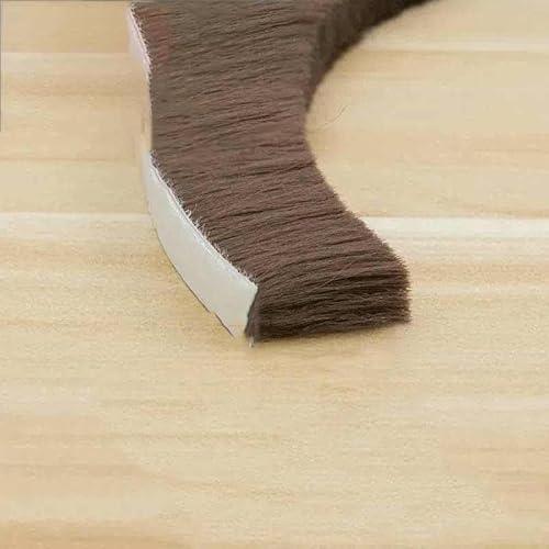 5/10M Selbstklebender Tür- und Fenster-Schallschutz aus Aluminiumlegierung, Windschutz, Kollisionsschutz, Staubdichtstreifen-9x23.0mm-braun-5M 5/10M Selbstklebender Tür- und Fenster-Schallschutz aus Aluminiumlegierung, Windschutz, Kollisionsschutz, Staubdichtstreifen-9x23.0mm-braun-5M von GHFNJYH