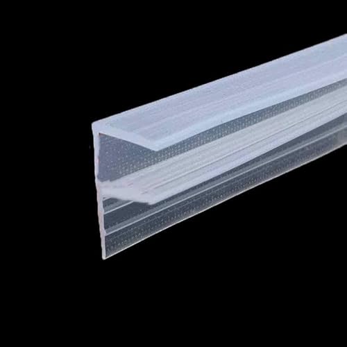 5M F/U/H/A Form Glasdichtung Rahmenlos Duschtür Fenster Balkongitter Silikondichtungsstreifen Dicke des Windabweisers-F-10mm-5M 5M F/U/H/A Form Glasdichtung Rahmenlos Duschtür Fenster Balkongitter Silikondichtungsstreifen Dicke des Windabweisers-F-10mm-5M von GHFNJYH