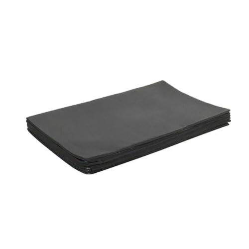 6 Stück 5 mm dick, selbstklebende Auto-Wärmedämmmatten, Schalldämmmatten, schwarz 6 Stück 5 mm dick, selbstklebende Auto-Wärmedämmmatten, Schalldämmmatten, schwarz von GHFNJYH