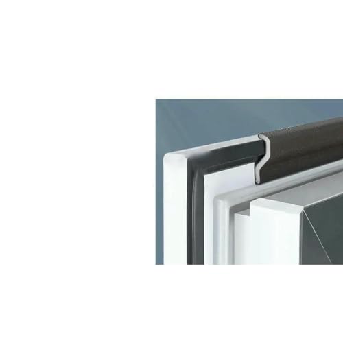 6M Flügelfenster-Dichtungsband, schalldichter Akustikschaumstoff, Typ S, zum Abisolieren von Türdichtungen, Spaltfüller, geräuschreduzierendes Artefakt, grau, 8M von GHFNJYH